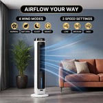 3-in-1 Evaporative Air Cooler Tower Fan with Remote Control - 5