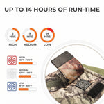 Rechargeable Hand Warmer Pouch – Electric Heated Hand Muff for Hunting, Golf & Outdoors - 5