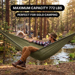 Camping Hammock with Mosquito Net – 1-2 Person, Nylon - 5