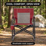 ROCKING CAMPING CHAIR – FOLD-FLAT CHAIR WITH CUP HOLDER - 5