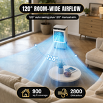 3-in-1 Evaporative Air Cooler Tower Fan with Remote Control - 5