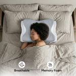 Contour Memory Foam Pillow – Butterfly, Wave & Classic Styles - 5