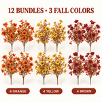 ARTIFICIAL FLOWERS FOR OUTDOORS – UV-RESISTANT FALL MIX - 5
