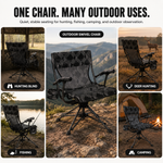 Portable Adjustable Hunting Chair with Swivel & Heated - 5