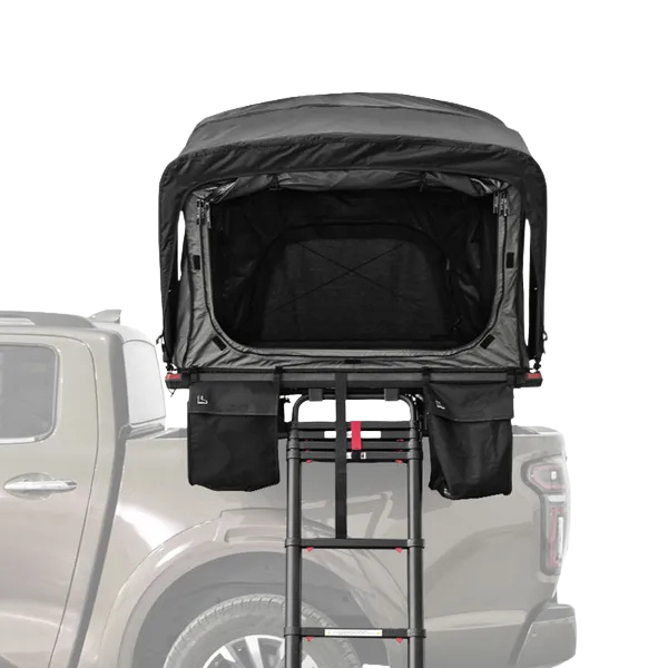 Premium ILANDER Lite Cruiser 120cm Rooftop Tent - Lightweight Aluminum Overland Car Camping Shelter for Adventure Travel