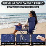 CAMPING CHAIRS – 2-PACK FOLDING CHAIRS WITH COOLER BAG - 5