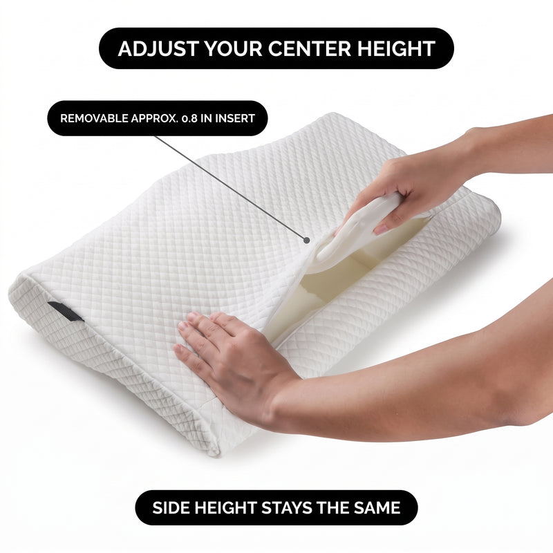 Contour Memory Foam Pillow – Butterfly, Wave & Classic Styles - 5