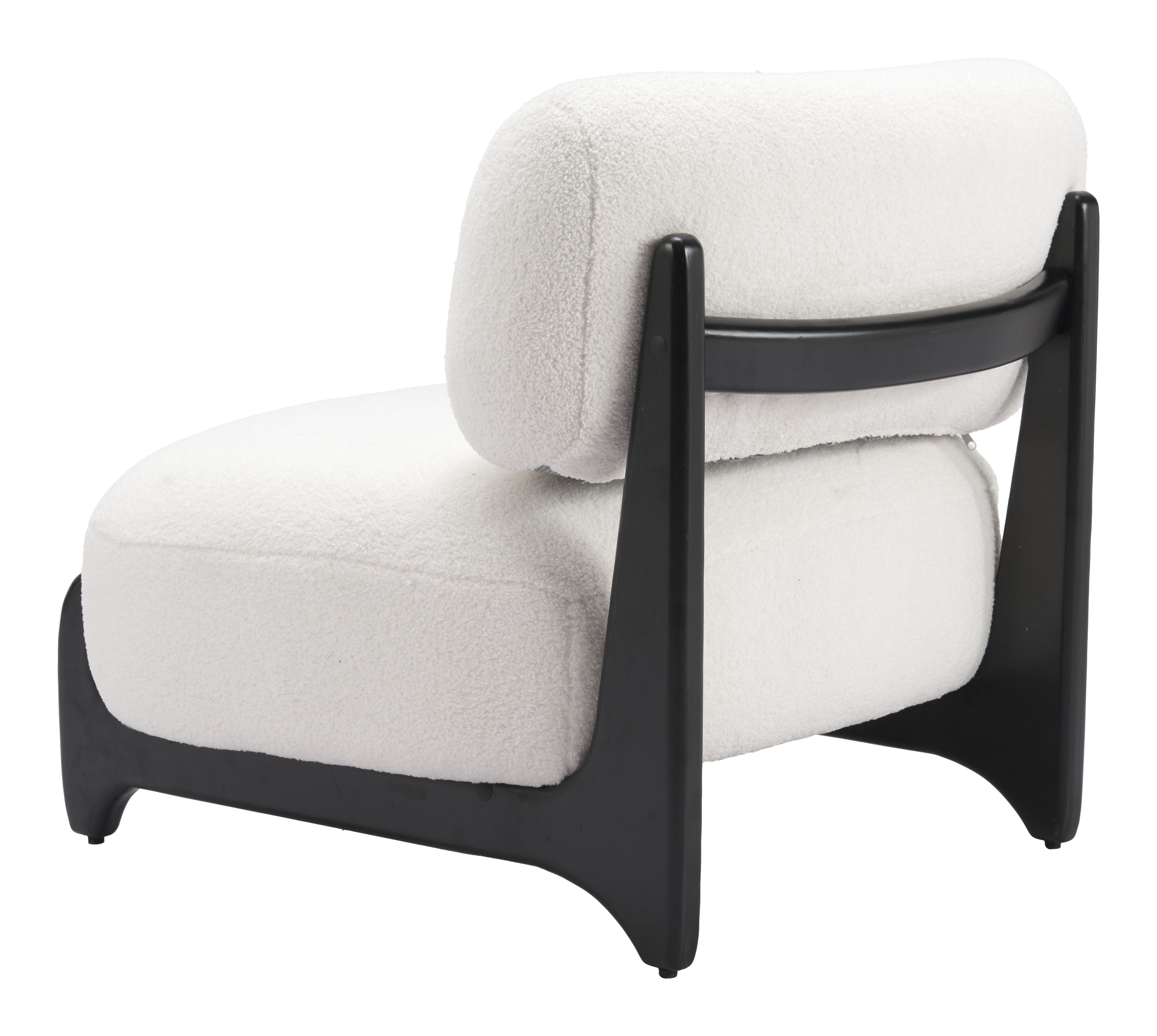 Bombo Accent Chair White