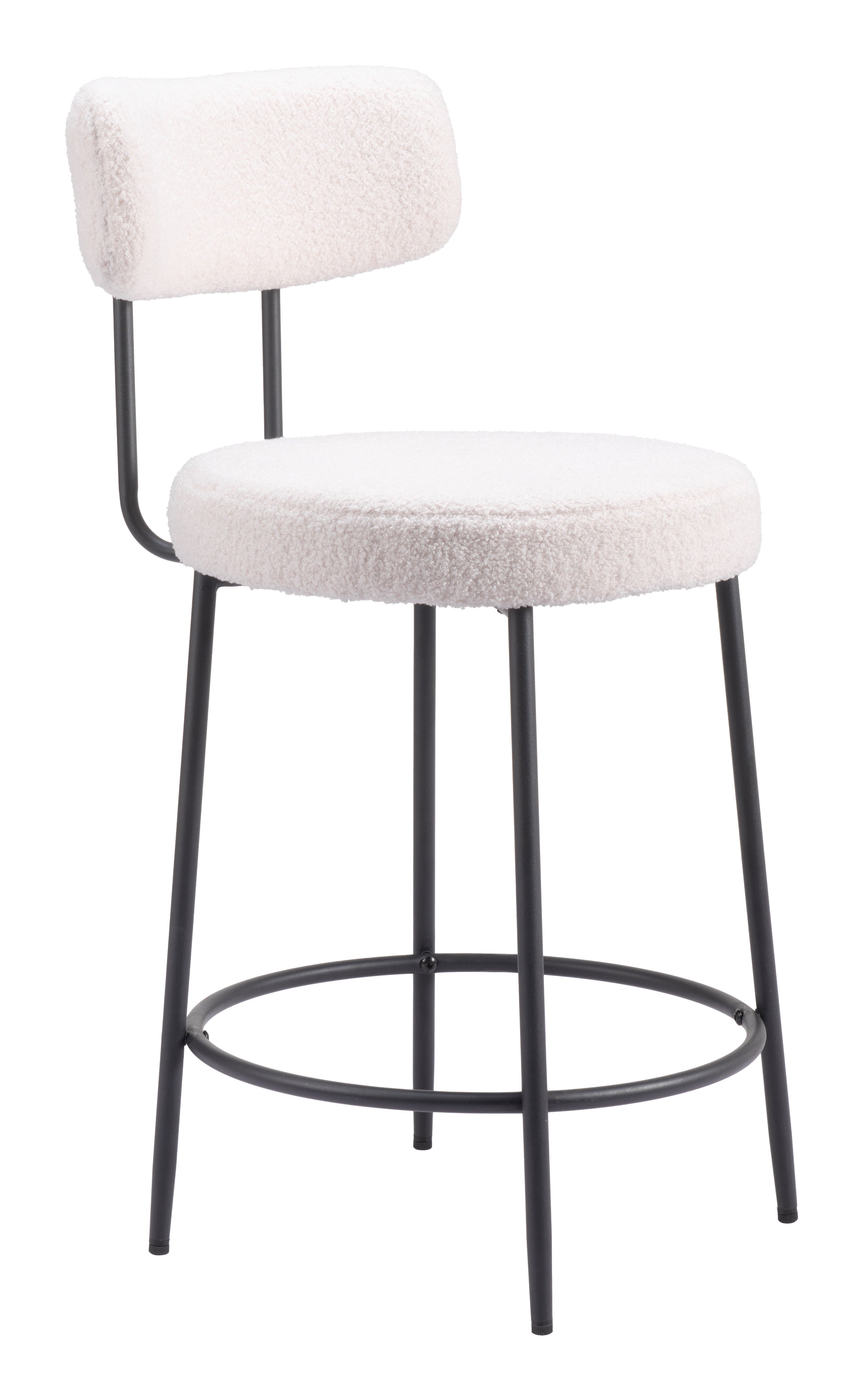 Blanca Counter Stool (Set of 2) Ivory