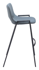 Desi Barstool Azure Gray