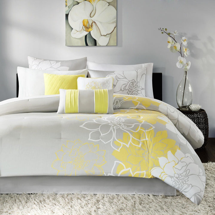 6-Piece Cotton Sateen Comforter Set