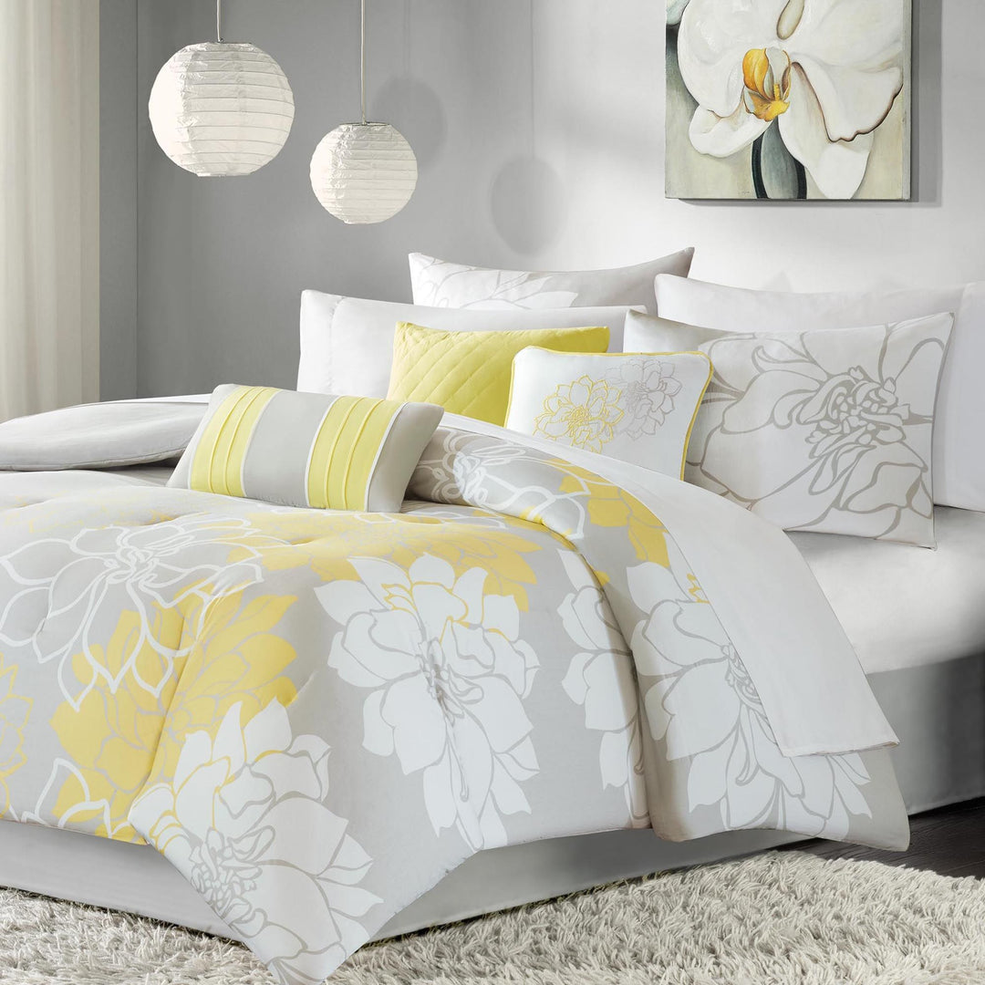 6-Piece Cotton Sateen Comforter Set