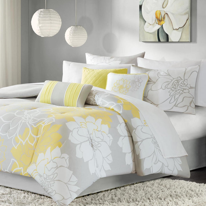 6-Piece Cotton Sateen Comforter Set