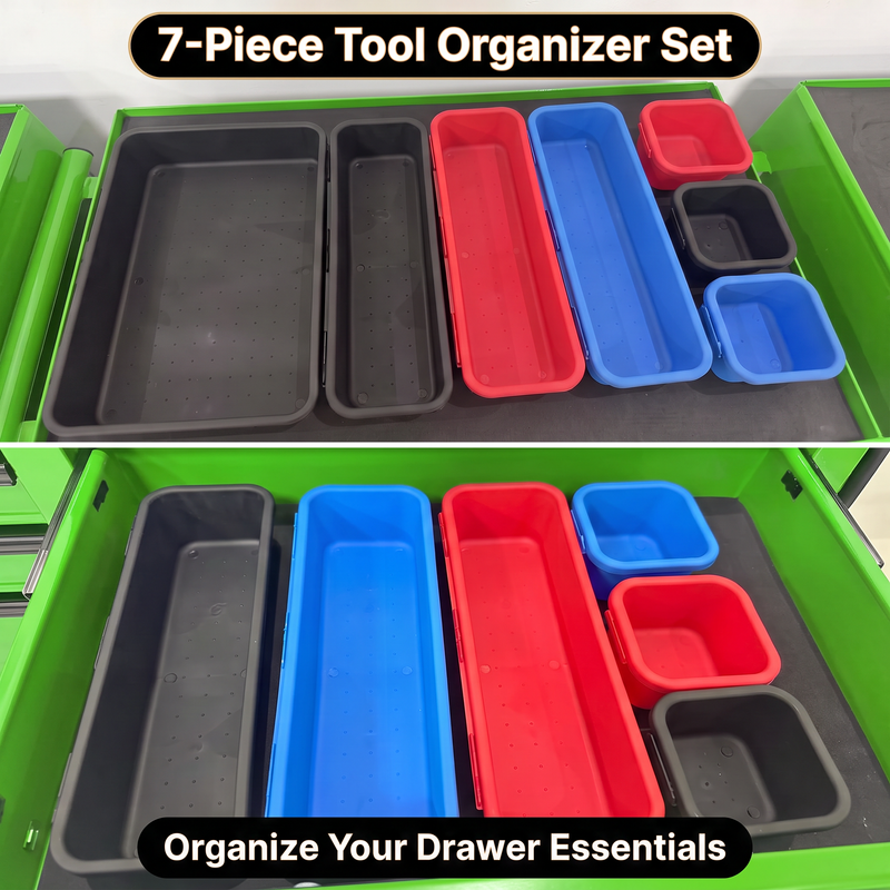 Portable Metal Tool Box Organizer – Compact & Large Options - 6.