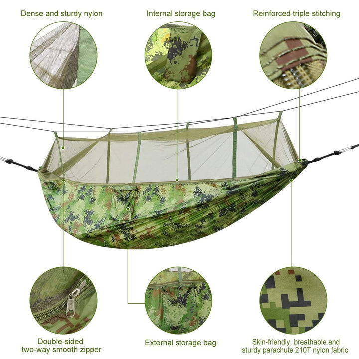 600lbs Capacity Double Hammock