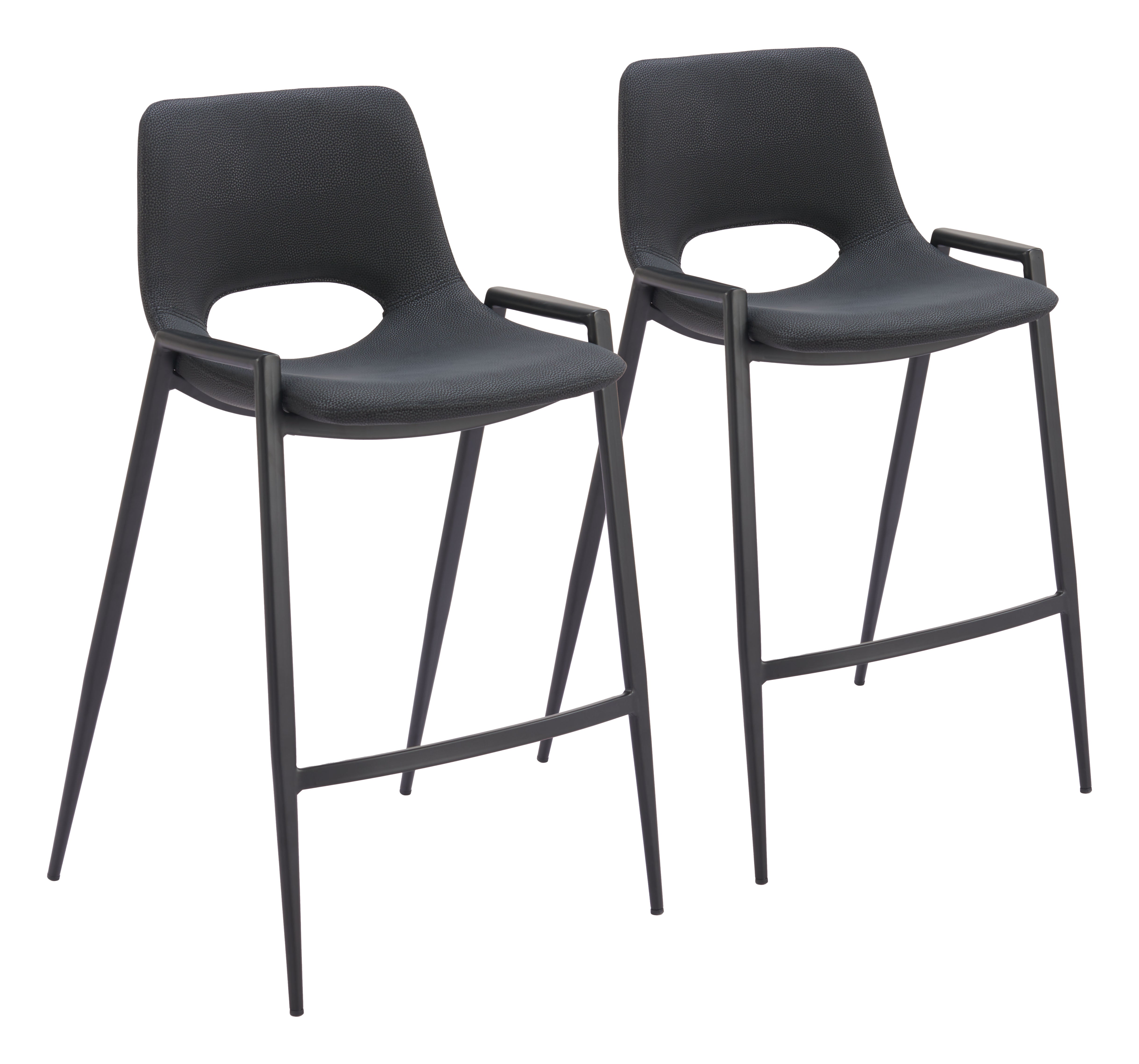 Desi Counter Stool Black