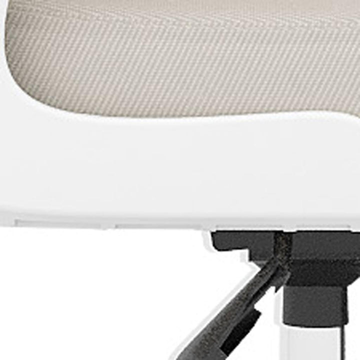 Ergonomic Office Chair Home Computer Desk Chair Adjustable Lumbar Support Flip Up Armrests Breathable Mesh Seat with Headrest Pink
