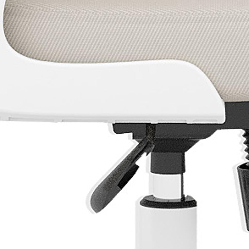 Ergonomic Office Chair Home Computer Desk Chair Adjustable Lumbar Support Flip Up Armrests Breathable Mesh Seat with Headrest Pink
