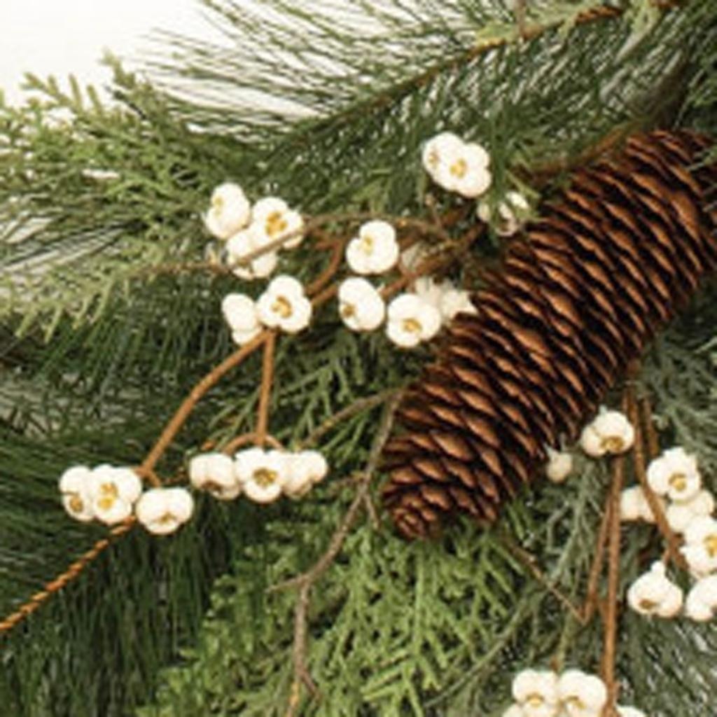 Pinecone Berry Woodland Wreath – Rustic Holiday Accent | Indoor Christmas Decor | Trufairs