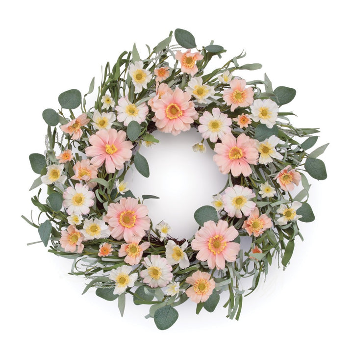 Spring Daisy Maple Wreath – Vibrant Bloom Accent | Indoor Decor | Trufairs