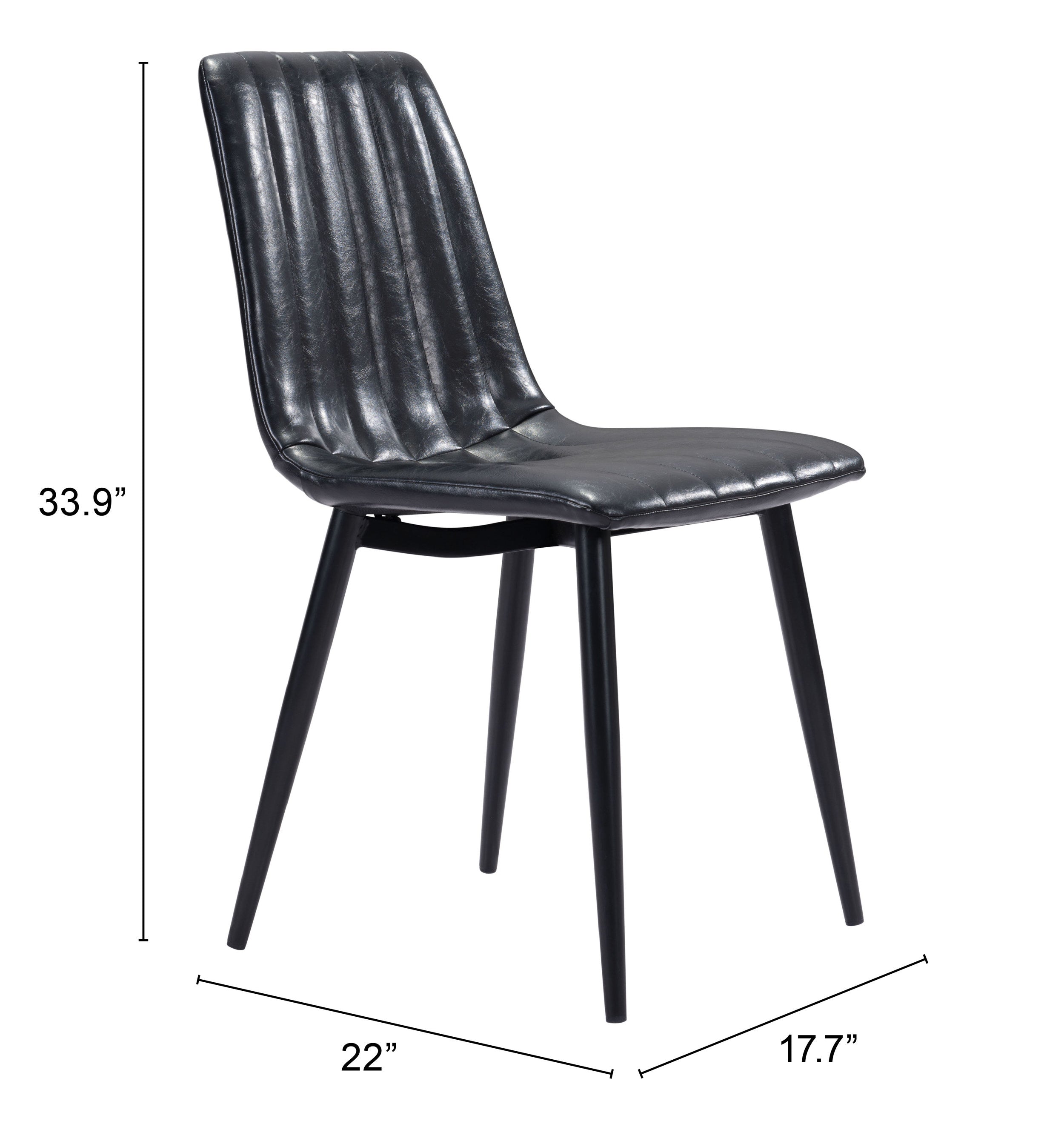 Dolce Dining Chair Vintage Black