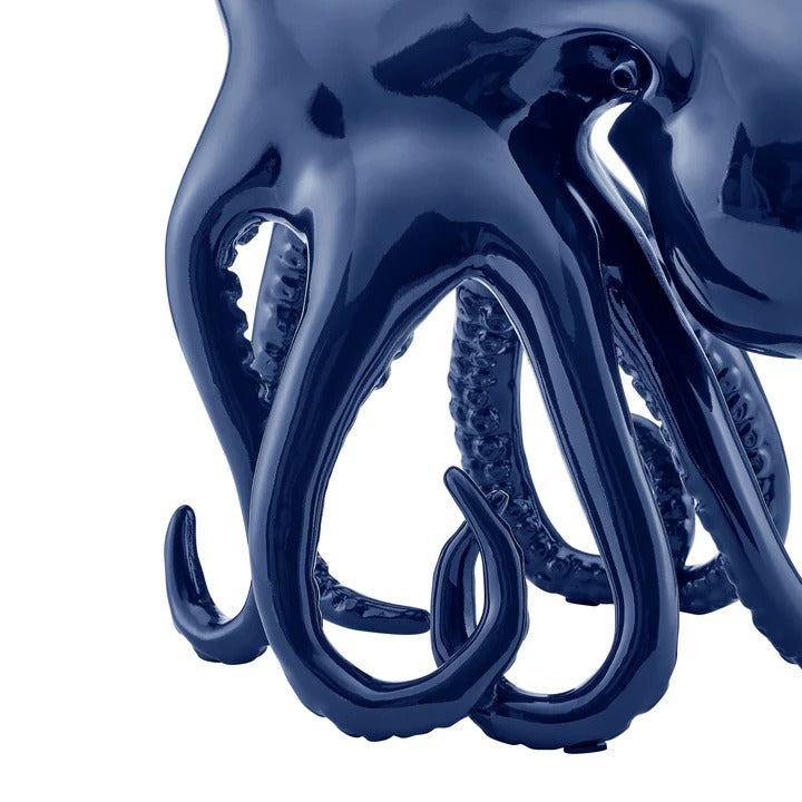 Exclusive Sugvar the Octopus Blue Resin Sculpture - Premium 18" Marine Art Collection