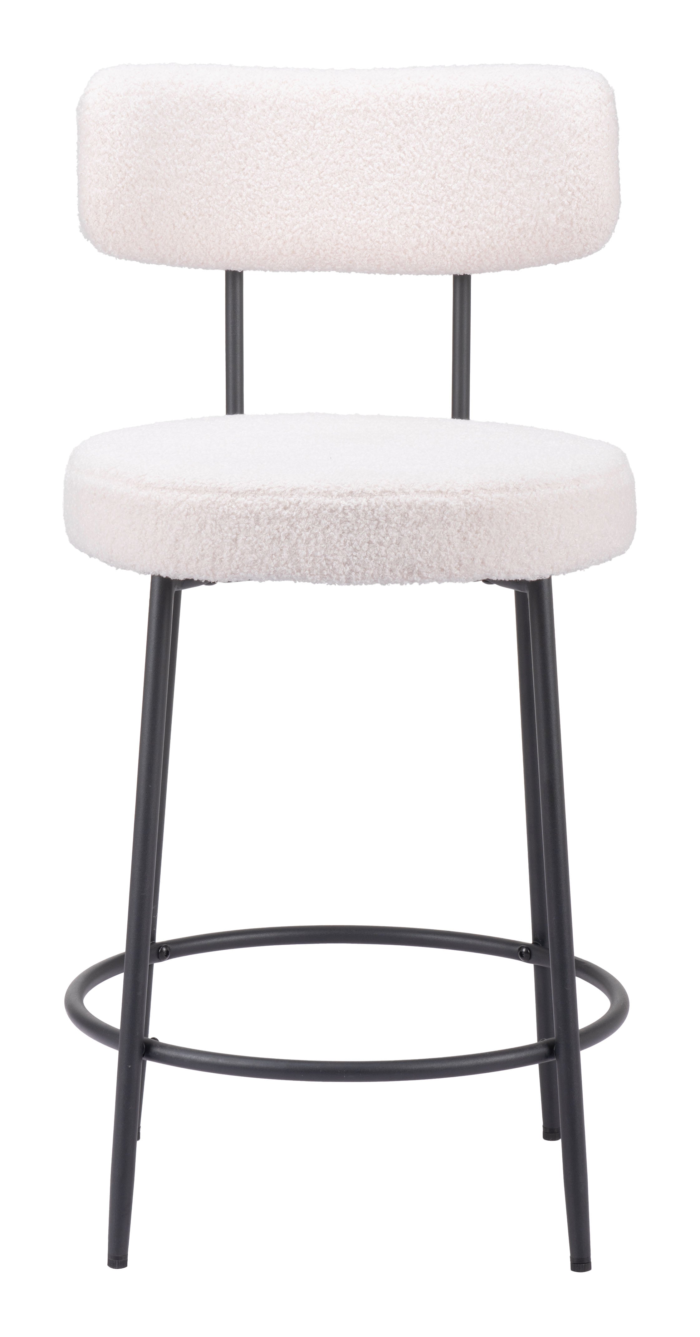 Blanca Counter Stool (Set of 2) Ivory