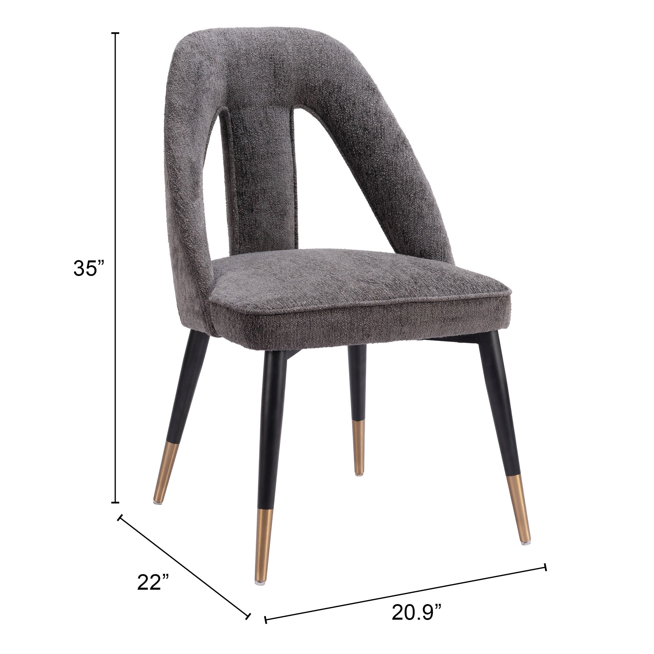 Artus Dining Chair Gray