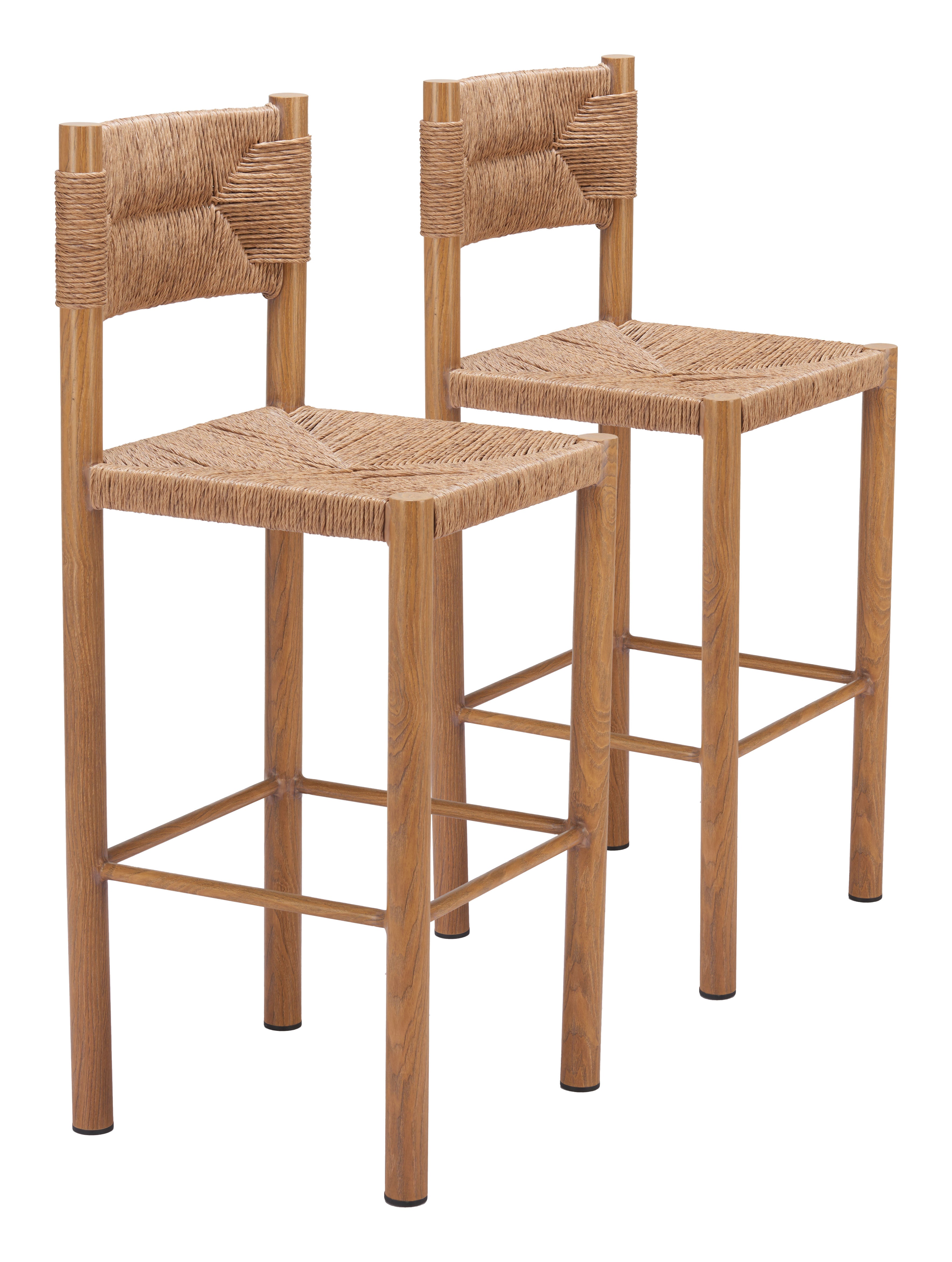 Iska Barstool Natural (SET OF 2)