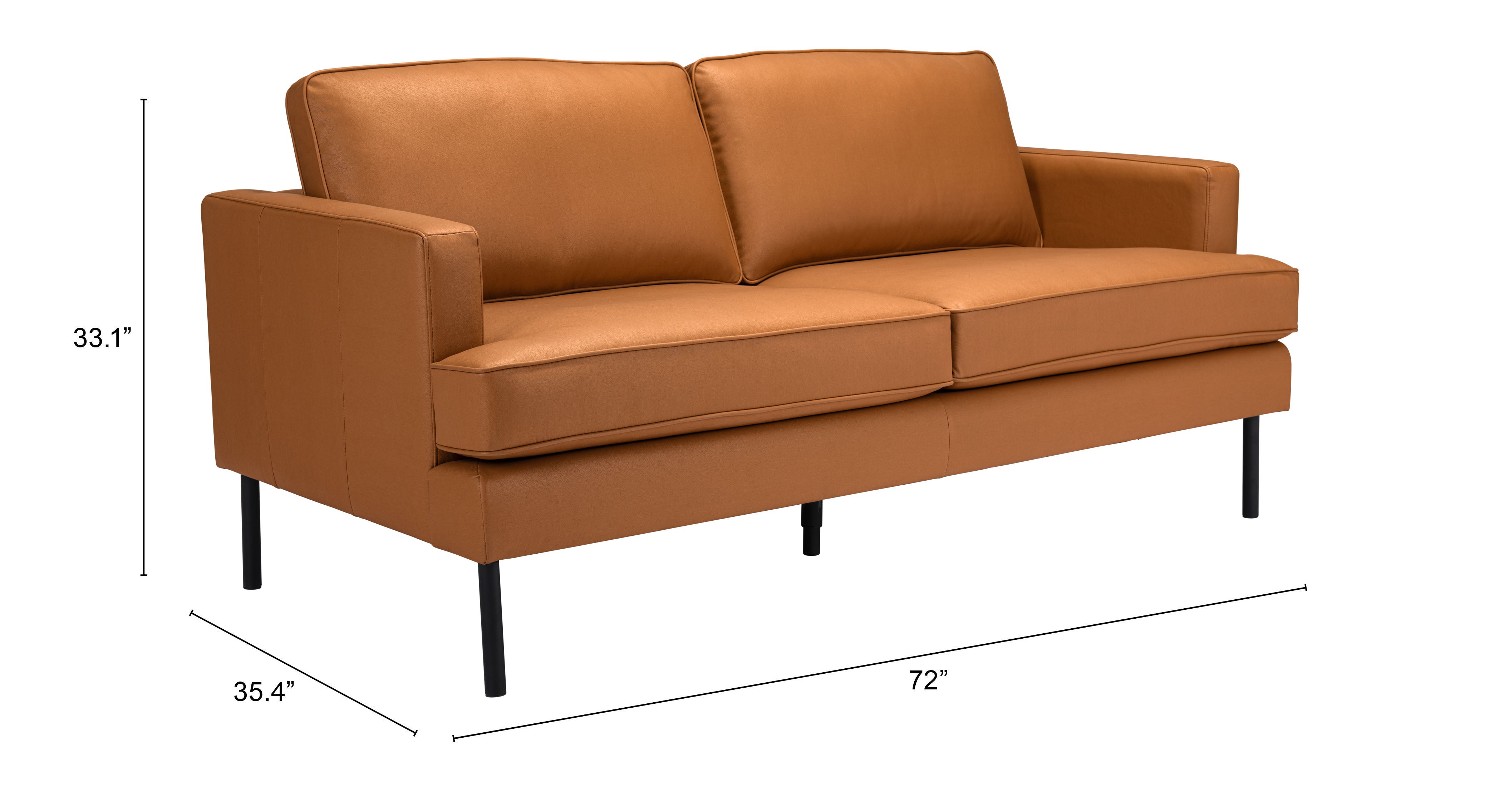 Decade Sofa Brown