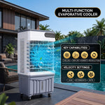 3-in-1 Evaporative Air Cooler Tower Fan with Remote Control - 6
