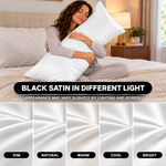 Body Pillowcase – Satin or Mulberry Silk, 20 x 54 in - 6