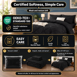 BEDDING SETS – 7-PIECE COMFORTER SET WITH SHEETS - 6