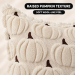 DECORATIVE PILLOW COVERS – 3D PUMPKIN SET OF 2 - 6