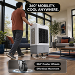 3-in-1 Evaporative Air Cooler Tower Fan with Remote Control - 6