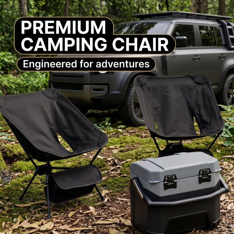Ultralight Folding Camping Chair – Portable Outdoor High-Back Seat - 6