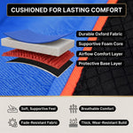 Oversized Padded 2-Person Folding Camping Loveseat Chair – Heavy Duty Outdoor Seating - 6