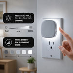 PLUG-IN NIGHT LIGHT – MOTION SENSOR, DUSK-TO-DAWN & DIMMING - 6