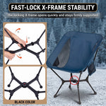 Ultralight Folding Camping Chair – Portable Outdoor High-Back Seat - 6