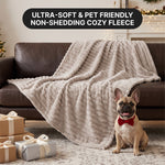 Throw Blanket – Soft, Lightweight Ribbed Design - 6