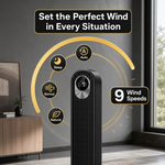 Tower Fan With Remote – 90° Oscillation, 36″ & 42″ - 6