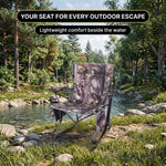 Portable Heated Swivel Hunting Chair – Adjustable, Foldable Blind Seat - 6