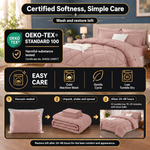 7-Piece Comforter Set with Sheets – Down Alternative Fill - 6