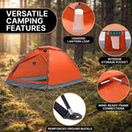 2-4 PERSON LIGHTWEIGHT BACKPACKING DOME CAMPING TENTS - 6