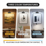 Battery Operated Picture Light for Wall - Rechargeable Cordless LED Art Light with Remote, Timer and Dimming - 6
