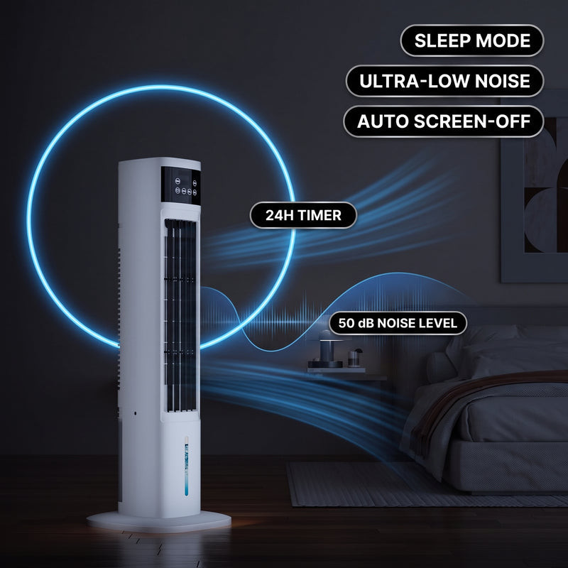3-in-1 Evaporative Air Cooler Tower Fan with Remote Control - 6