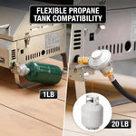 PORTABLE STAINLESS STEEL TABLETOP PROPANE GRILL – 2 & 3 BURNER OUTDOOR BBQ OPTIONS - 6