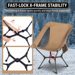 Ultralight Folding Camping Chair – Portable Outdoor High-Back Seat - 6