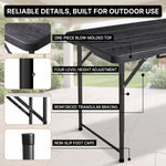 4 ft Adjustable Folding Camping Table - 6
