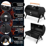 PORTABLE TABLETOP BBQ GRILL – CHARCOAL OUTDOOR GRILLS FOR CAMPING, PATIO, BEACH & BACKYARD - 6